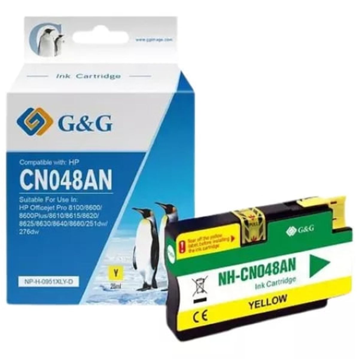 GENERICO - Cartucho Alternativo 951XL Amarillo Cartridge Para HP