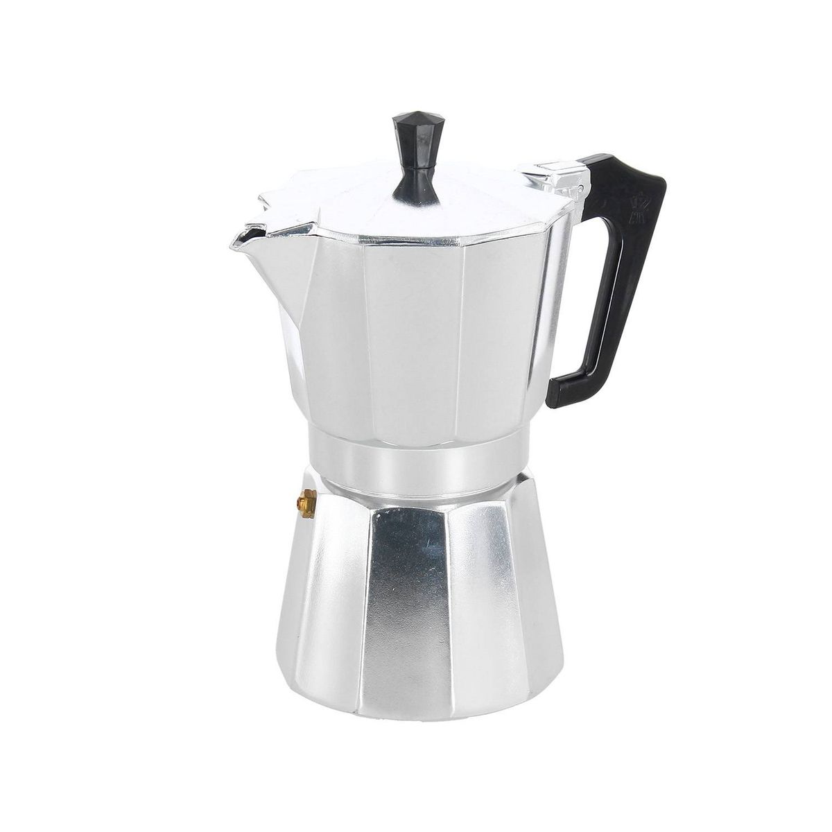 GENERICO - Cafetera Italexpress 6 Tazas Plateada