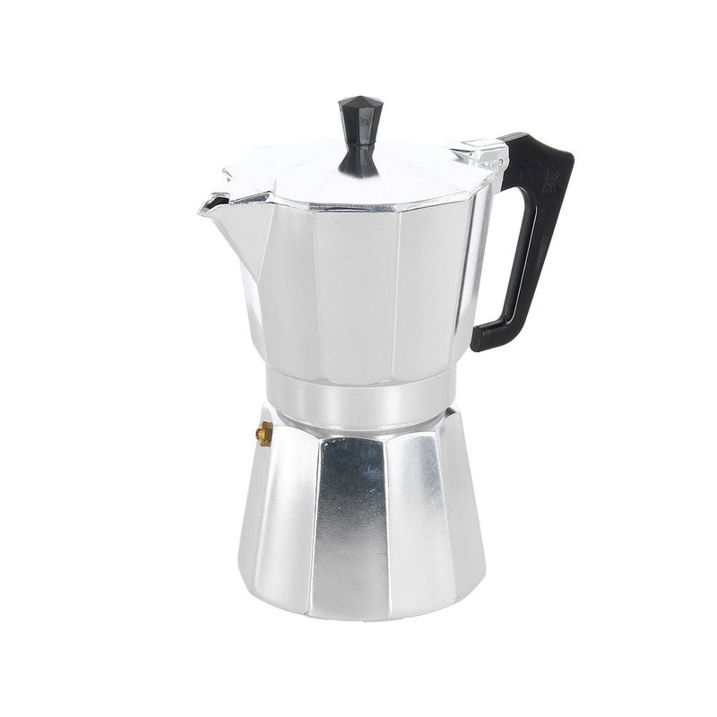 GENERICO - Cafetera Italexpress 6 Tazas Plateada