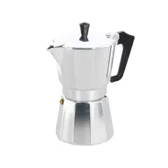 GENERICO - Cafetera Italexpress 6 Tazas Plateada