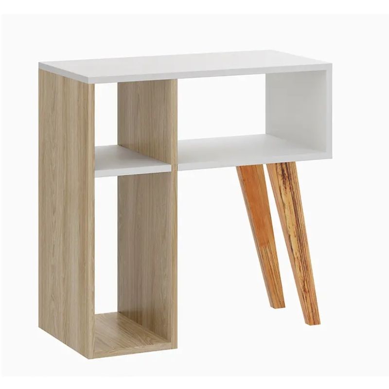 BE DESIGN - MESA ARRIMO 1001 LEAVES BLANCA/NATURE - BE DESIGN - 6781816