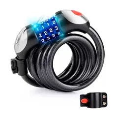 GENERICO - Cable Cadena De Seguridad Para Bici O Moto