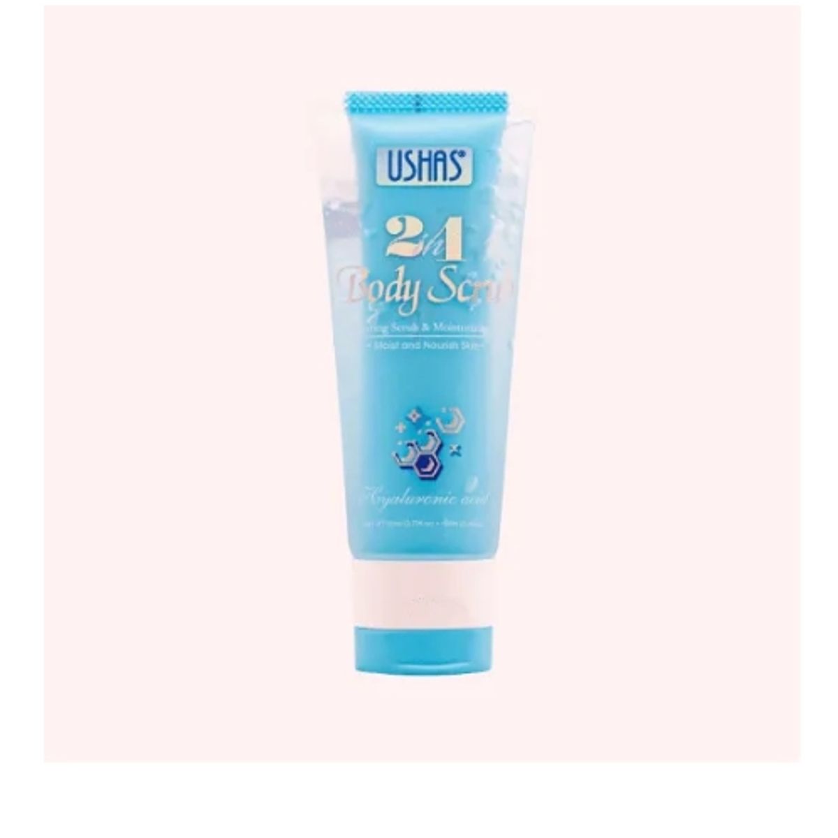 USHAS - Dos En Uno Exfoliante Corporal Gel Hidratante Con Acido Hialuronico