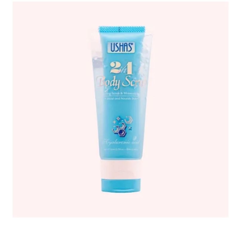 USHAS - Dos En Uno Exfoliante Corporal Gel Hidratante Con Acido Hialuronico