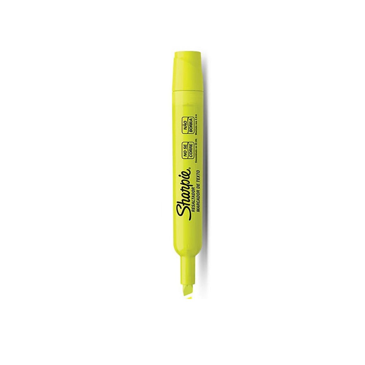 SHARPIE - Destacador Sharpie Punta Biselada Amarillo X 12 ud