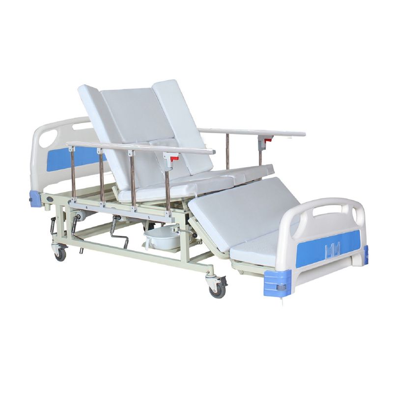 FIRST CARE - CAMA CLÍNICA MANUAL 4 POSICIONES Y SILLA CARDIACA