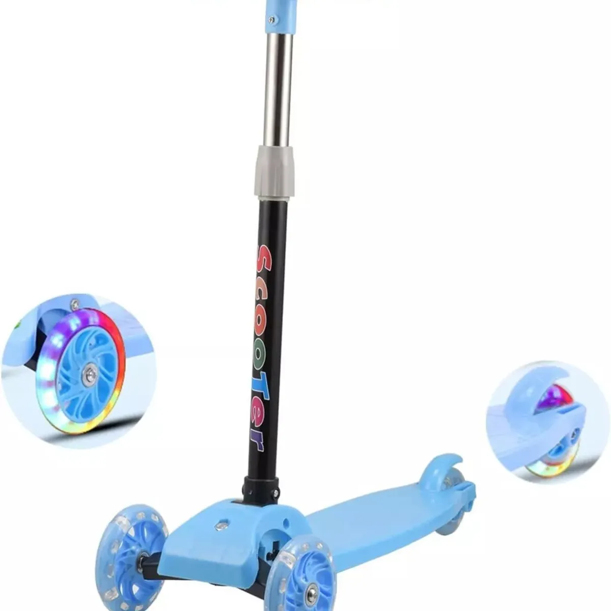 GENERICO - Scooter Con Luces Para Niños  Niñas
