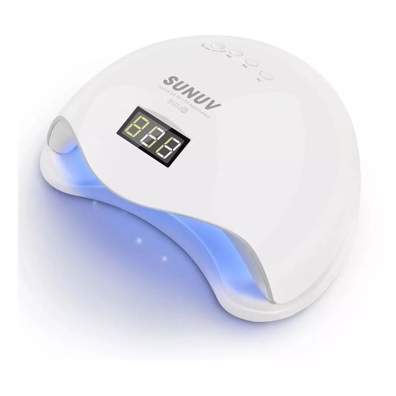 GENERICO - Nailstar Secador Uña Uv Led Lampara Manicure Profesional 48w Color Blanco
