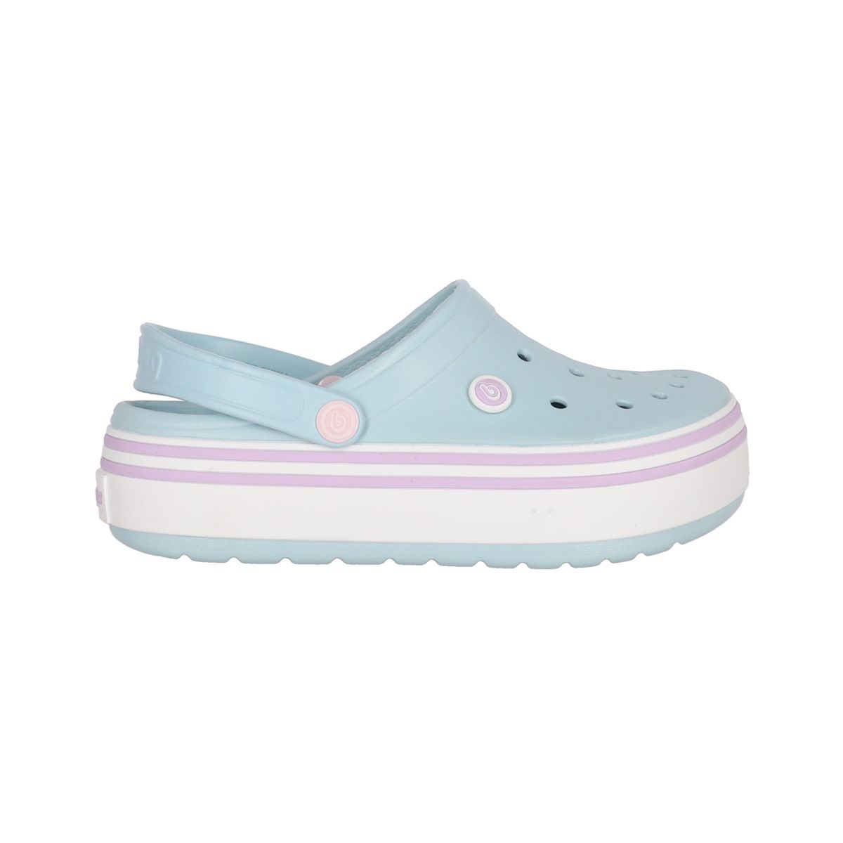 BAMERS - Zueco Bamers Airline High Mujer Celeste