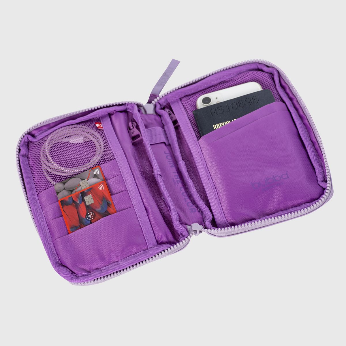 BUBBA - Passport Holder Lilac Bubba Essentials