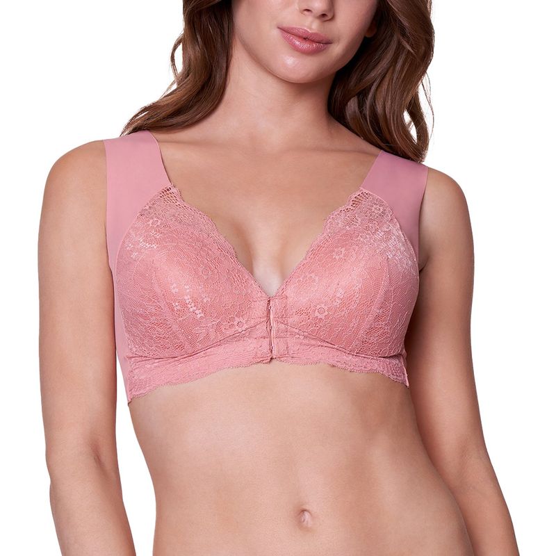 BAZIANI - Sostén Seamless Broche Delantero Corte Laser 3915