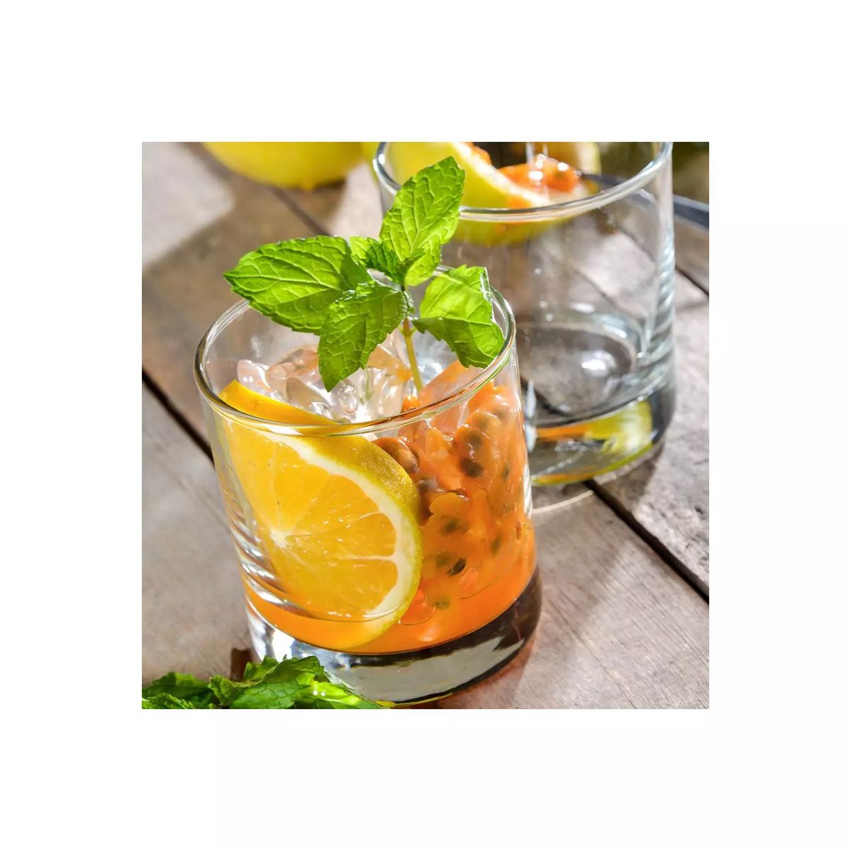 CRISTAR - Display 6 Vasos Lexington W/B 311 Cc