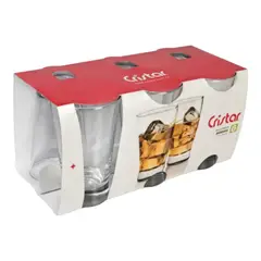 CRISTAR - Display 6 Vasos W/A London 394 Cc