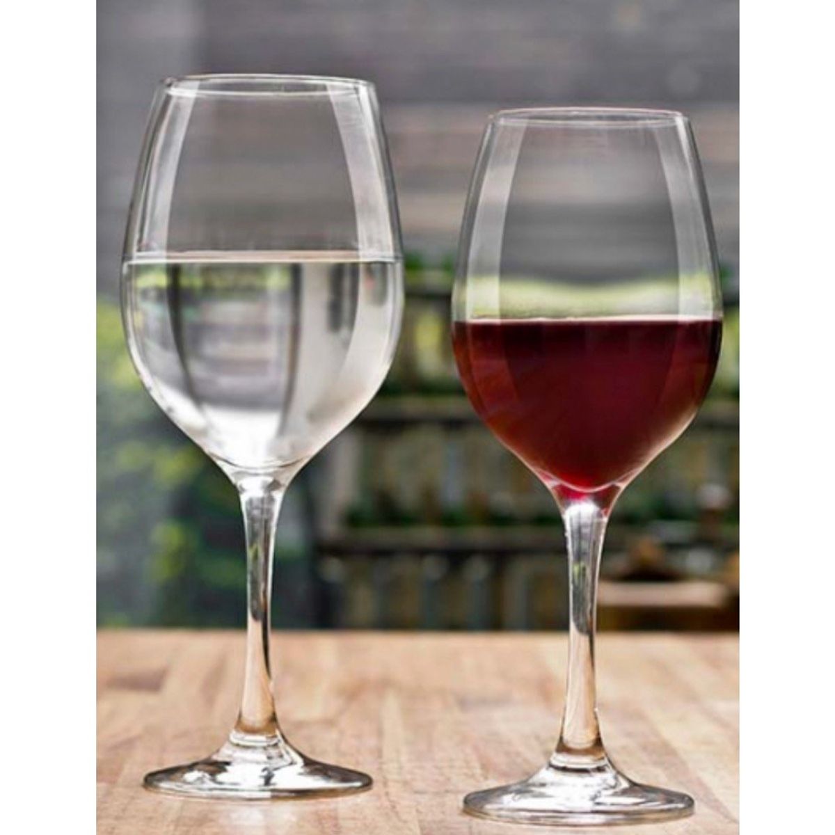 NADIR - Display 6 Copas Barone Agua/Vino 490 Cc