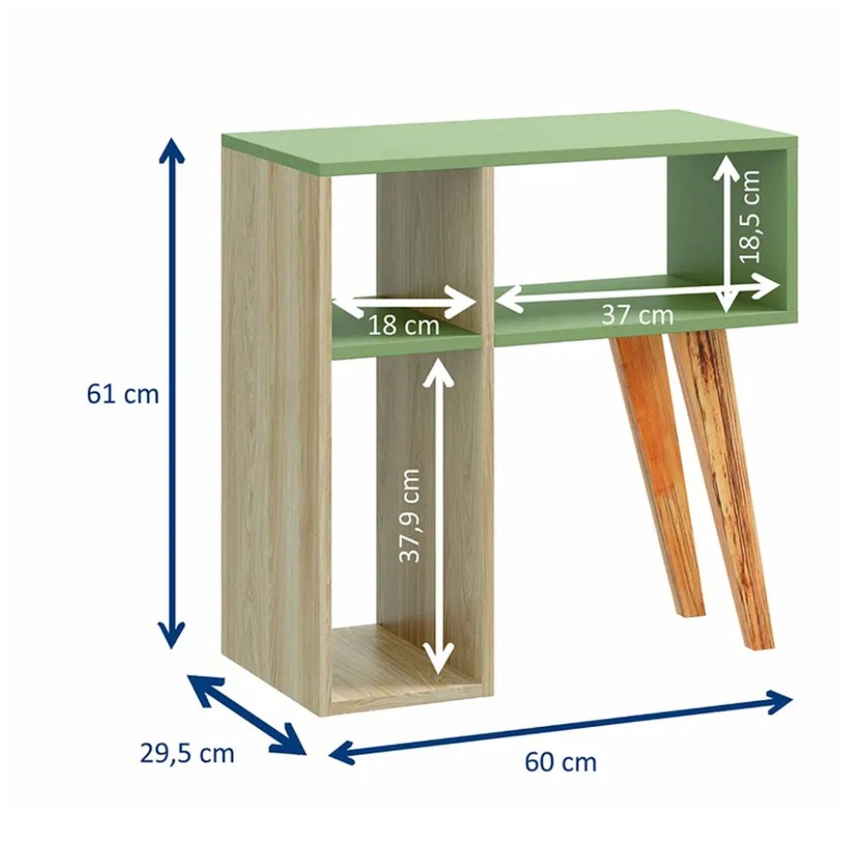BE DESIGN - MESA  ARRIMO 1001 LEAVES VERDE/NATURE - BE DESIGN - 6986324