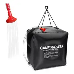 GENERICO - Duchas Portátil Solar 40lts Camping Playa Trekking Outdoor