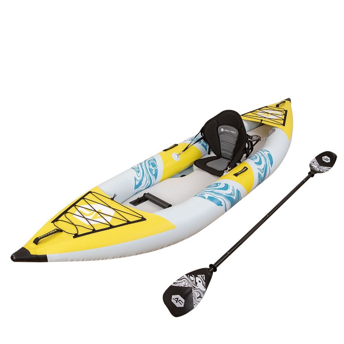 AQUA FORCE - KAYAK INFLABLE DOBLE CAPA 1 PERSONA 320 CM TRITON