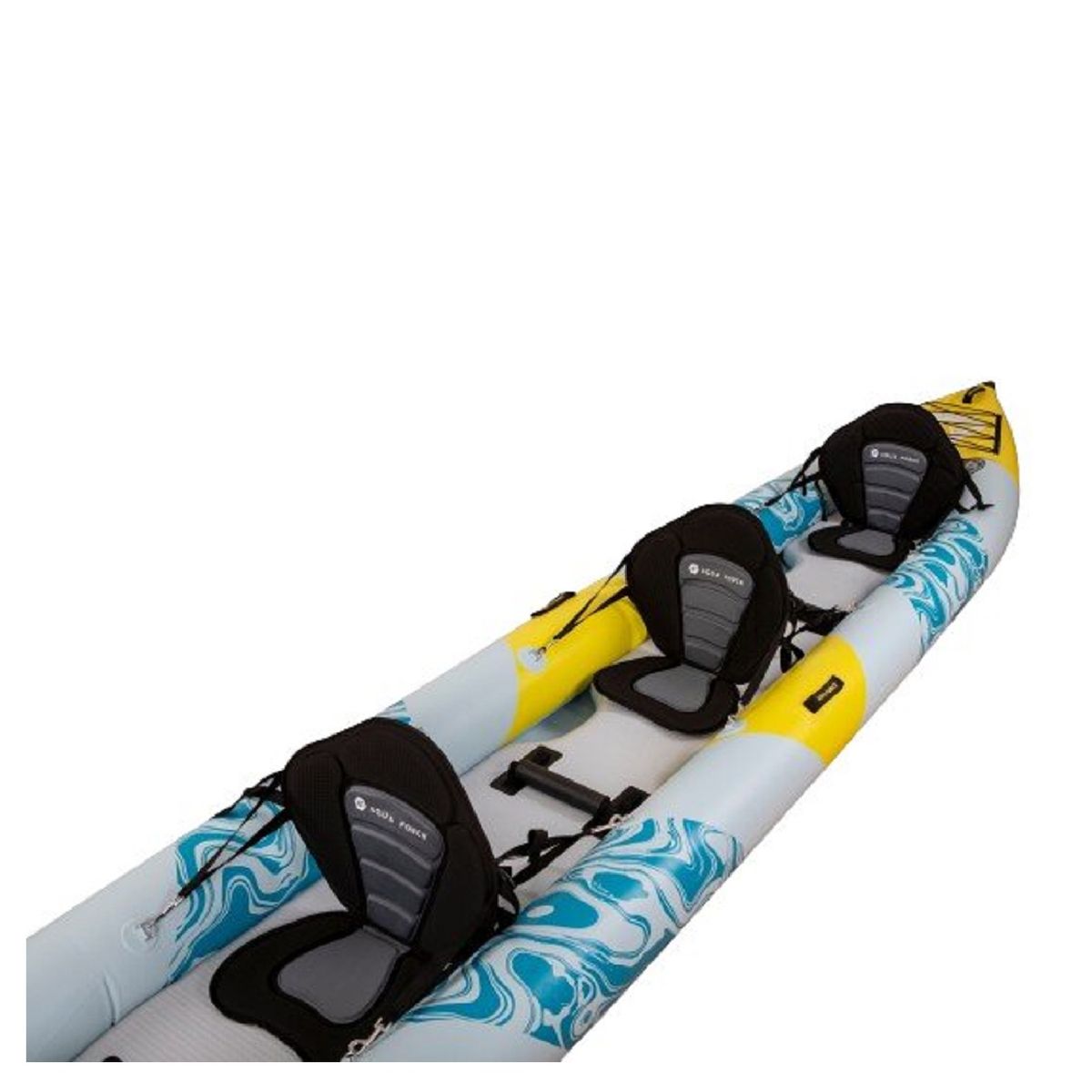 AQUA FORCE - KAYAK INFLABLE DOBLE CAPA 3 PERSONAS 500 CM TRITON