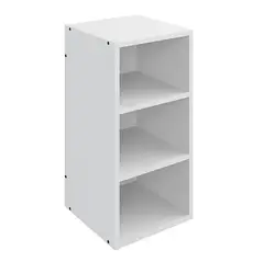 BE DESIGN - ESTANTERIA VERTICAL 3 ESPACIOS 1007 MOV BLANCA - 3396050
