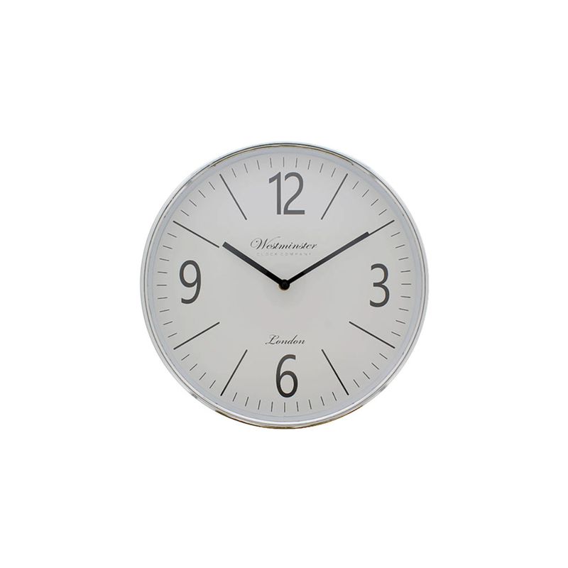 GENERICO - Reloj de pared Blanco 50CM