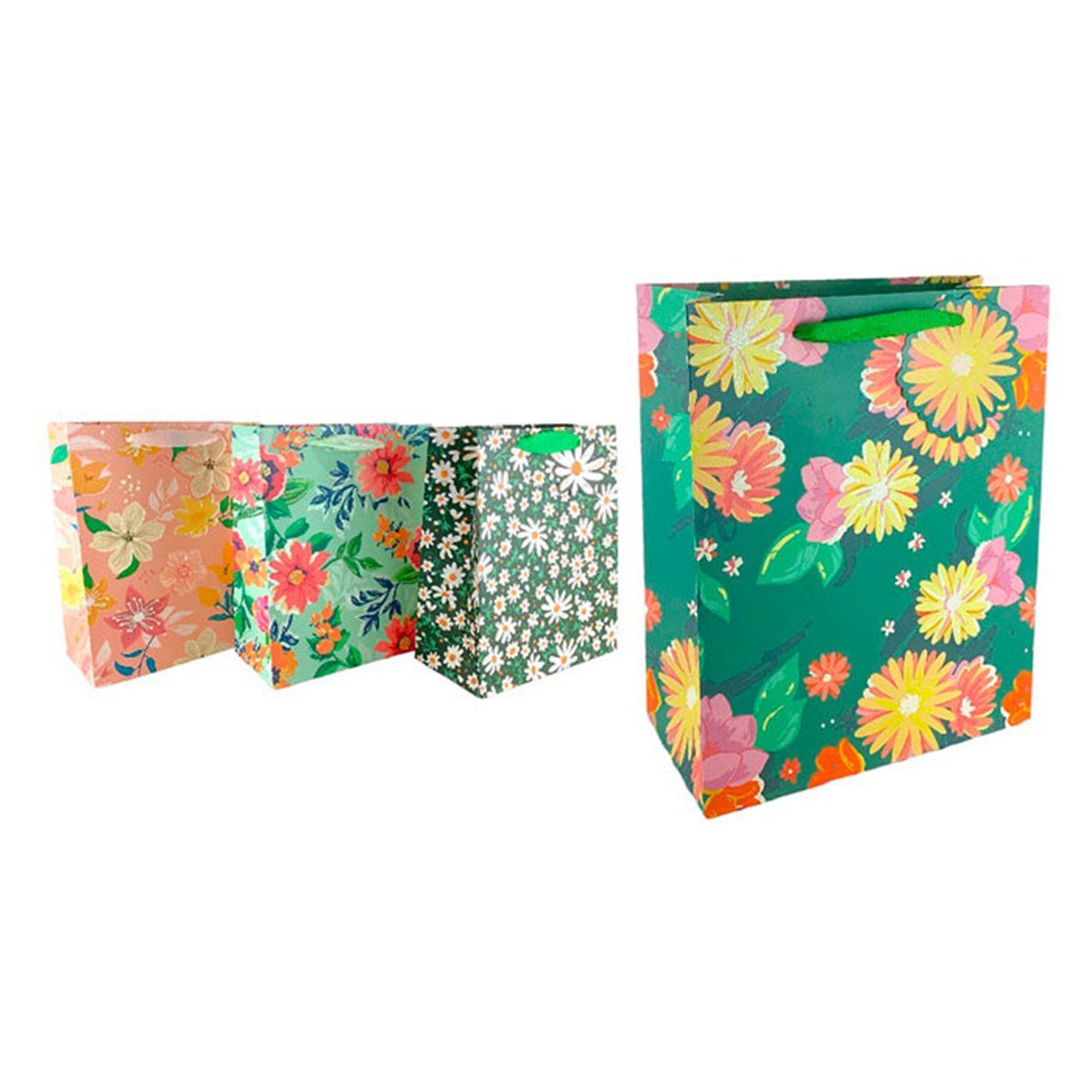 GENERICO - Bolsa para Regalo Flores 38x25x28cm