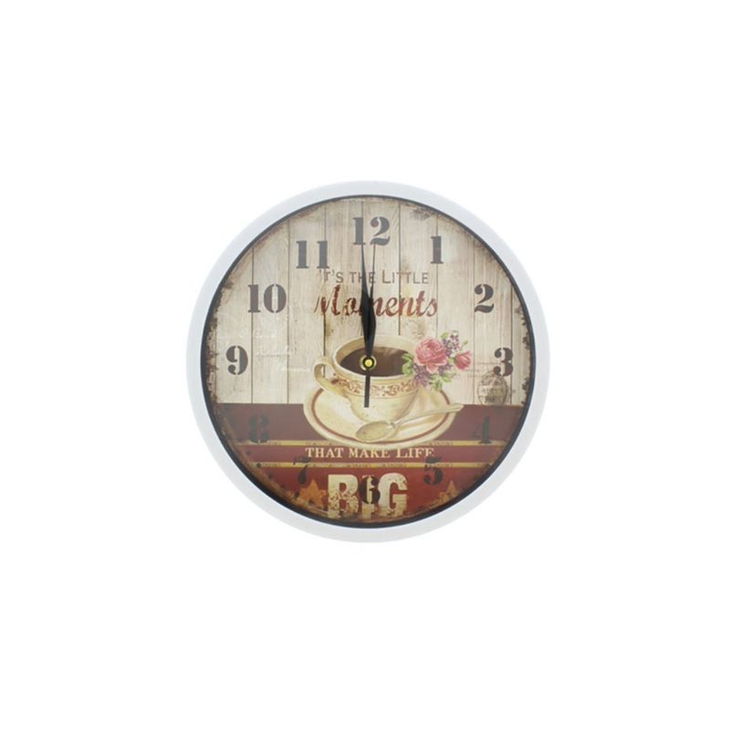 GENERICO - Reloj de Pared 69CM Retro Moments
