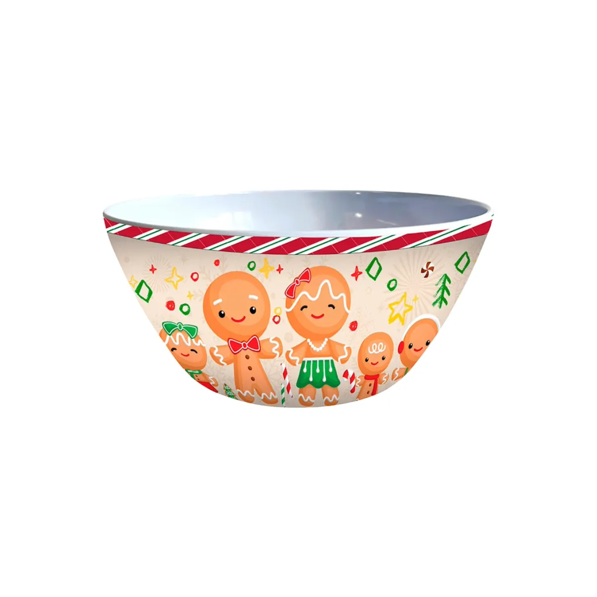 GENERICO - Bowl navideño 14.8x6.8x14.8CM