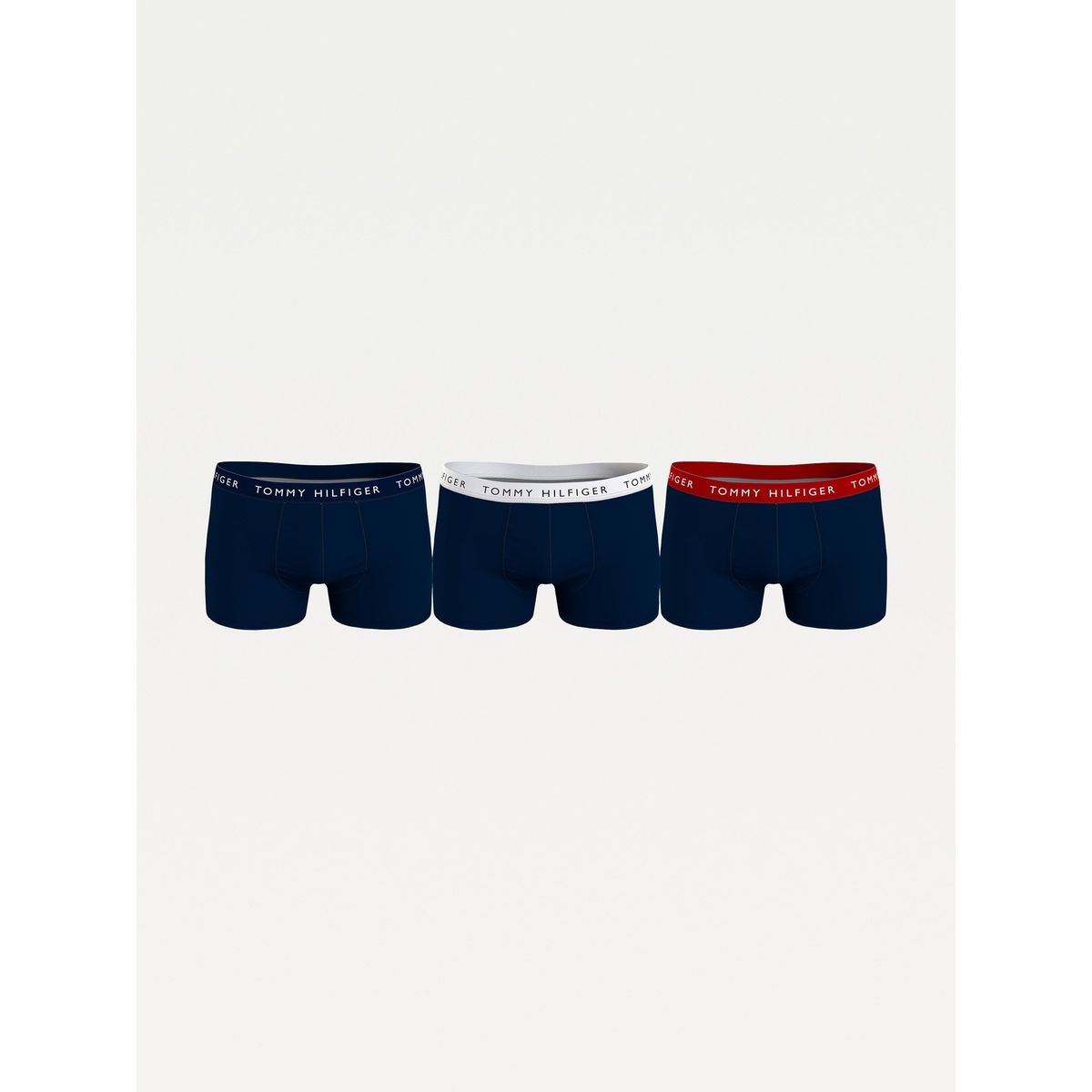 TOMMY HILFIGER - Pack 3 Calzoncillos Trunk Essential Azul Tommy Hilfiger