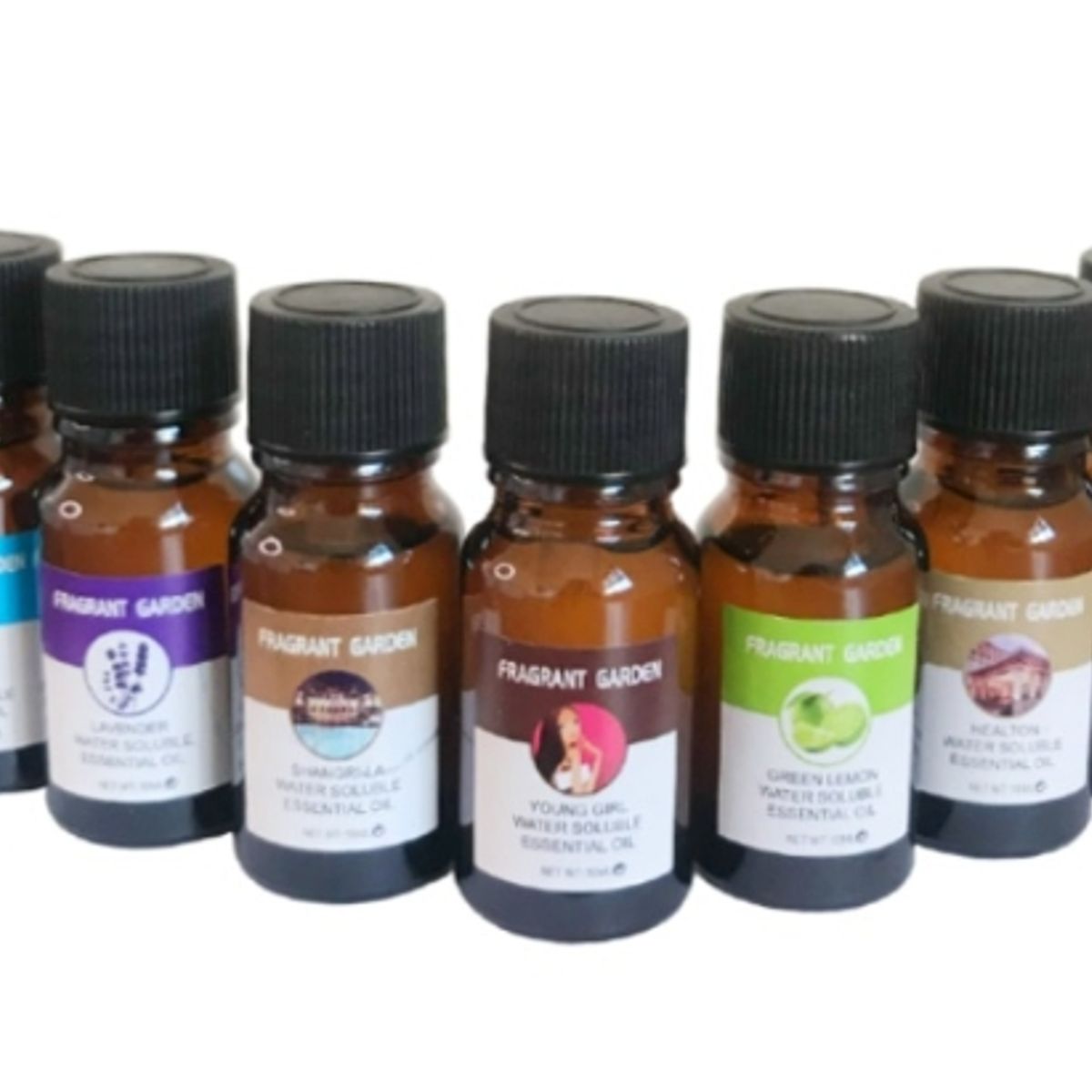 GENERICO - Esencias Aromaticas para Humidificador 10ml Aroma 12 Unidades