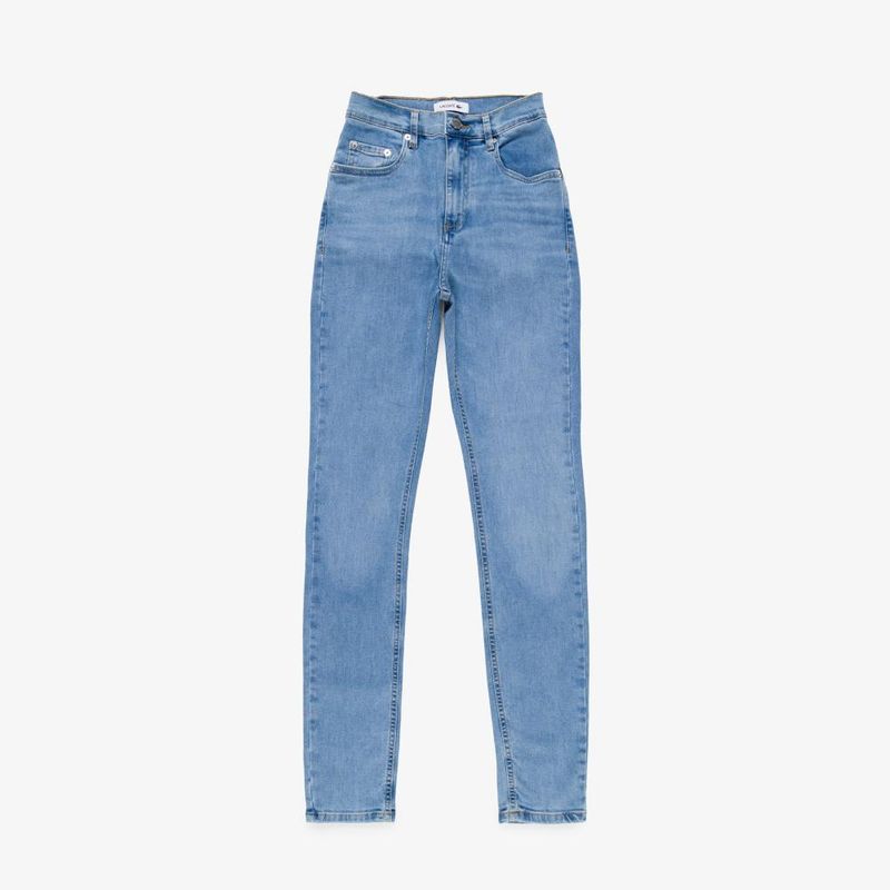 LACOSTE - Pantalón Lacoste HF645 Mujer Celeste LACOSTE