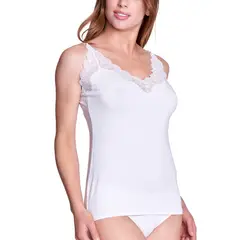 BAZIANI - Camiseta Pabilo Encaje 1184