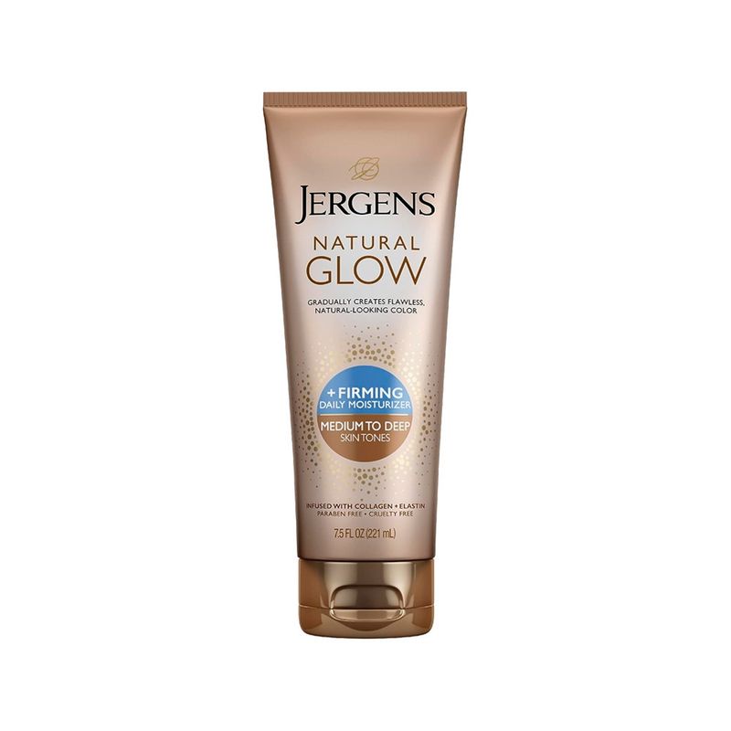 JERGENS - Crema Reafirmante y Autobronceante Jergens Tono Oscuro 221Ml.