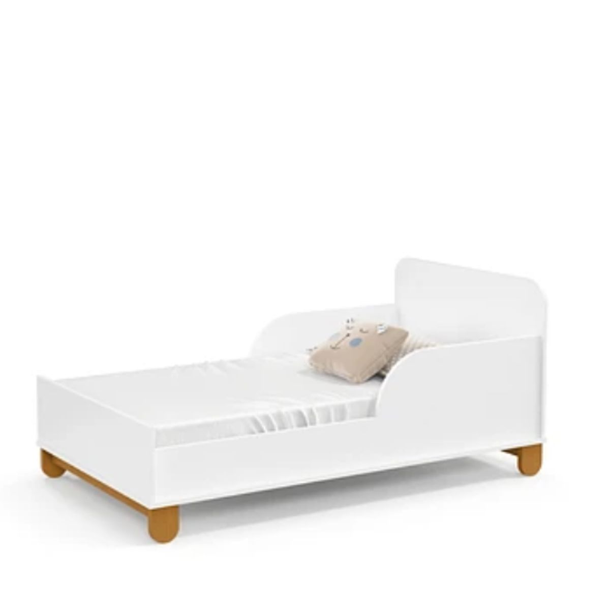 KIDSCOOL - Cuna De Madera New Zupi Blanca