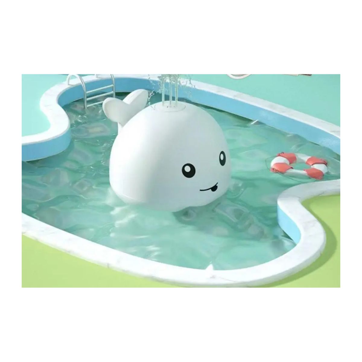 GENERICO - Juego de Baño Flotante Diseño Ballena