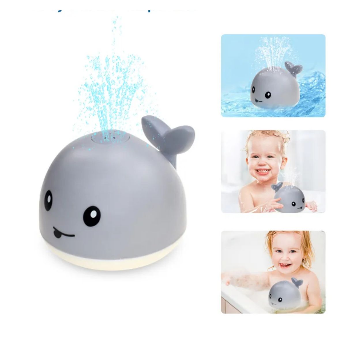 GENERICO - Juego de Baño Flotante Diseño Ballena