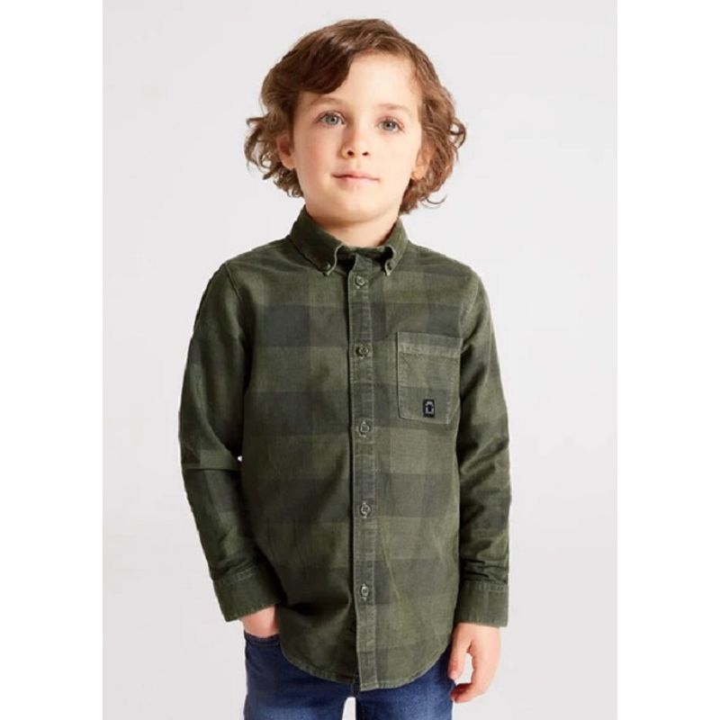 MAYORAL - Camisa de manga larga algodón sostenible para niño