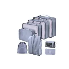 GENERICO - Set 8 Piezas Organizador De Maleta Equipaje Viajes