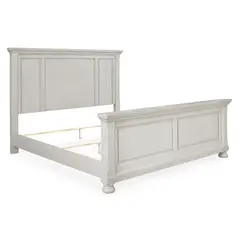 ASHLEY - Cama king Robbinsdale antique white