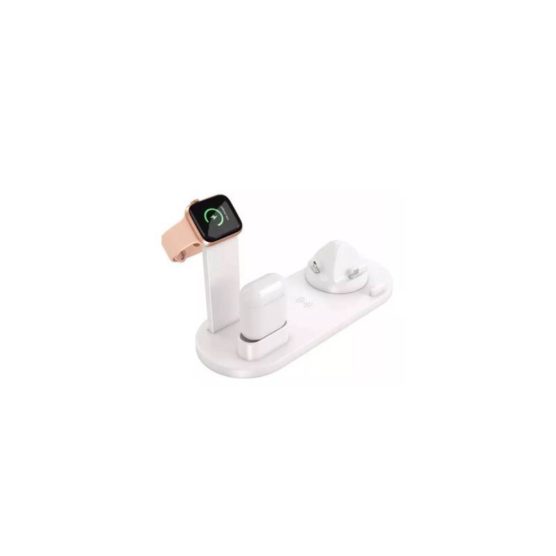 GENERICO - Estacion De Carga 3 En 1 Para Android Y iPhone Airpod Iwatch
