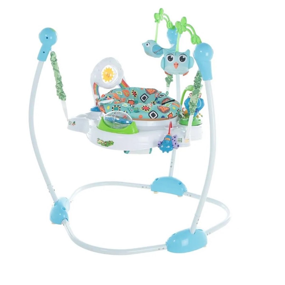 GENERICO - CENTRO DE ACTIVIDADES Y ANDADOR BABY JUMP GIRO 360 AZUL