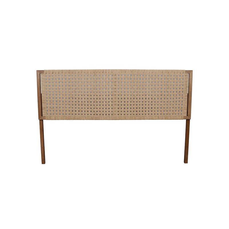 REMATIME - Respaldo de cama Bombay King - Café Oscuro