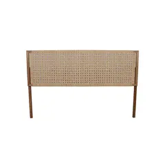 REMATIME - Respaldo de cama Bombay King - Café Oscuro