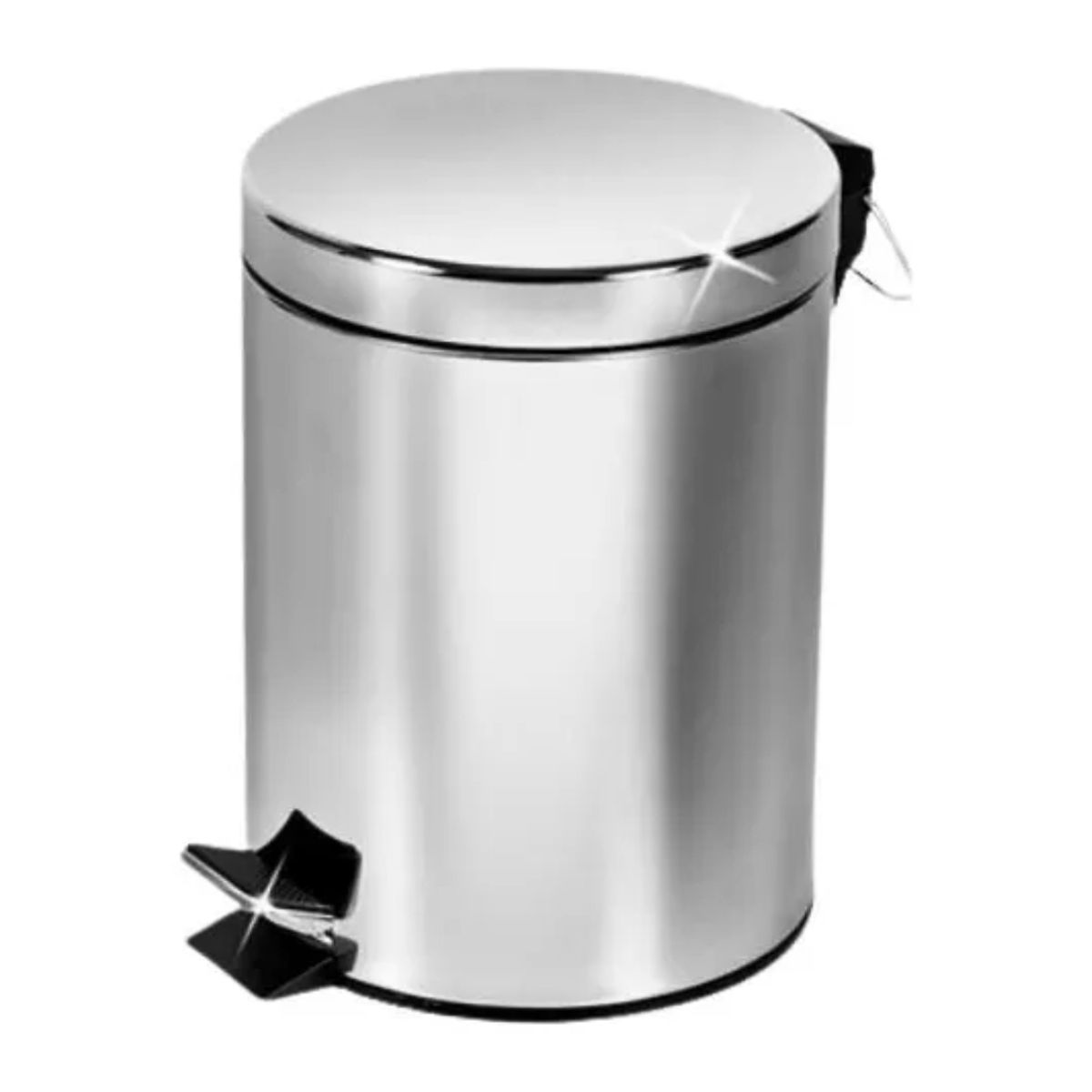TAUMM - Basurero Papelero a Pedal de Acero Inoxidable Taumm 8 litros