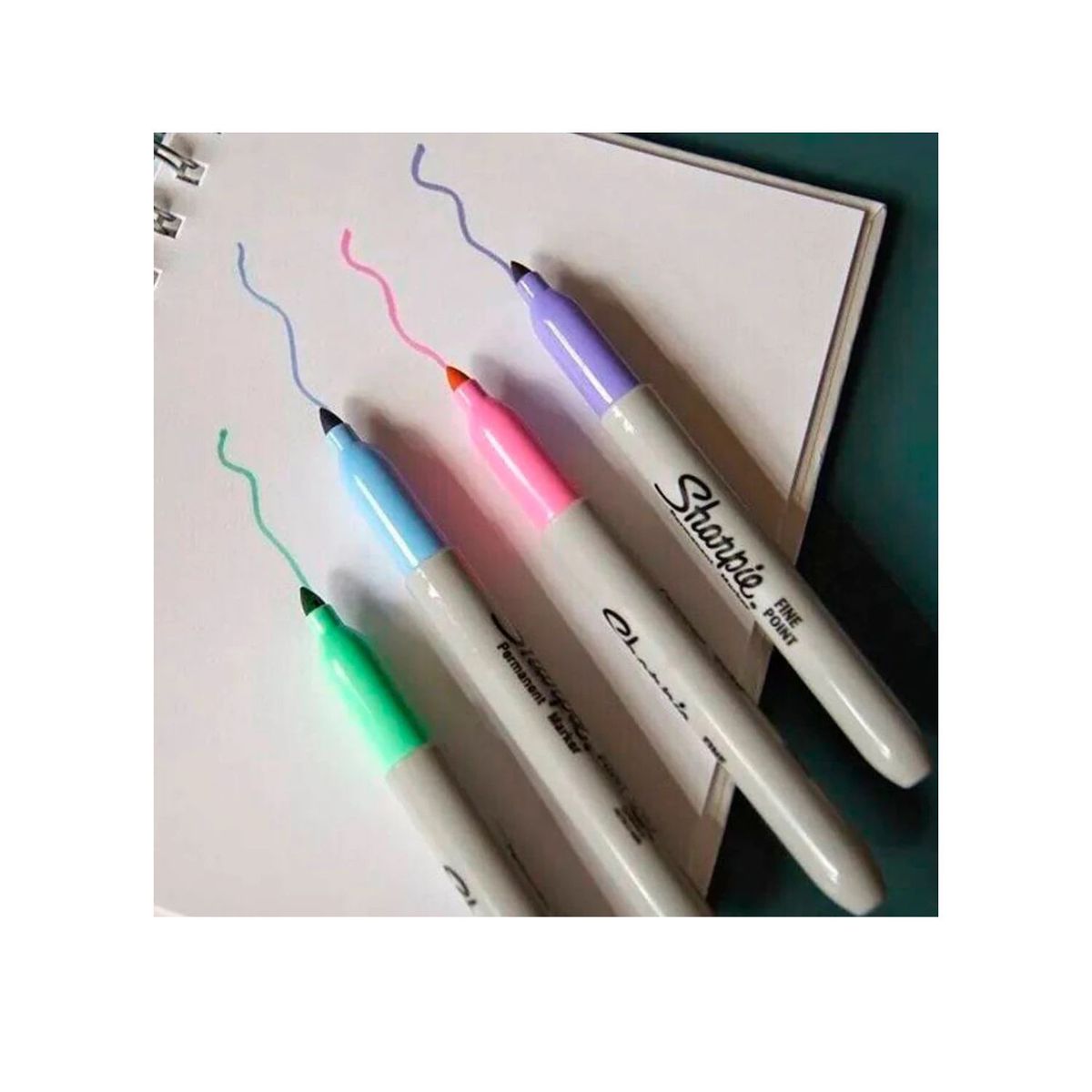 SHARPIE - Marcadores Sharpie Colores Tropical Blíster x12ud