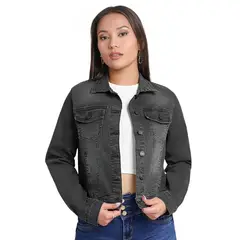 D'JOE - Chaqueta Mezclilla Clasic Woman Mujer