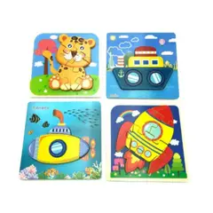 OEM - Puzzle Animal Juguete Madera