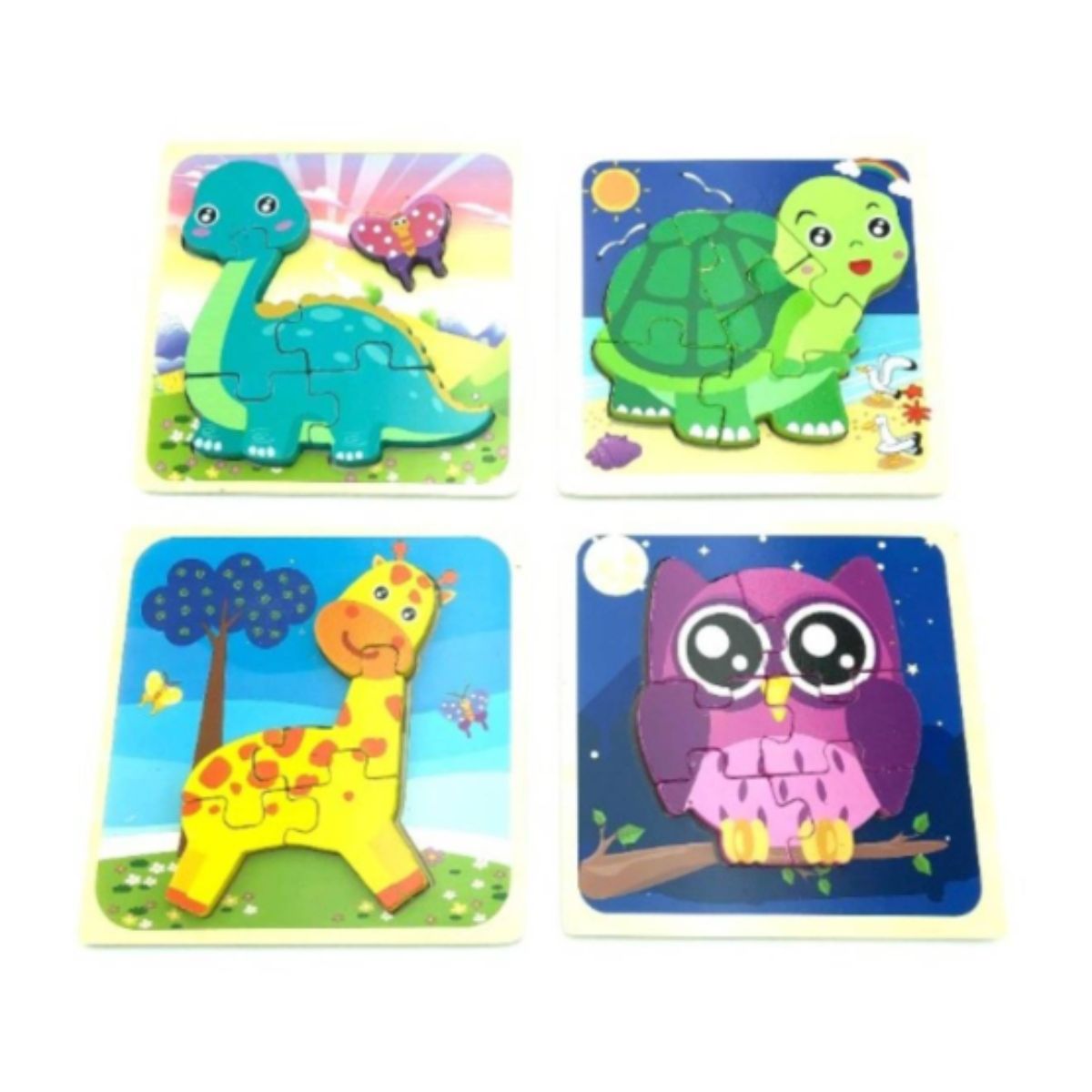 OEM - Puzzle Animal Juguete Madera