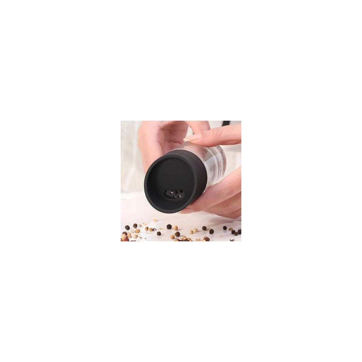 GENERICO - Condimentero Especiero Frascos Giratorio 6 Piezas