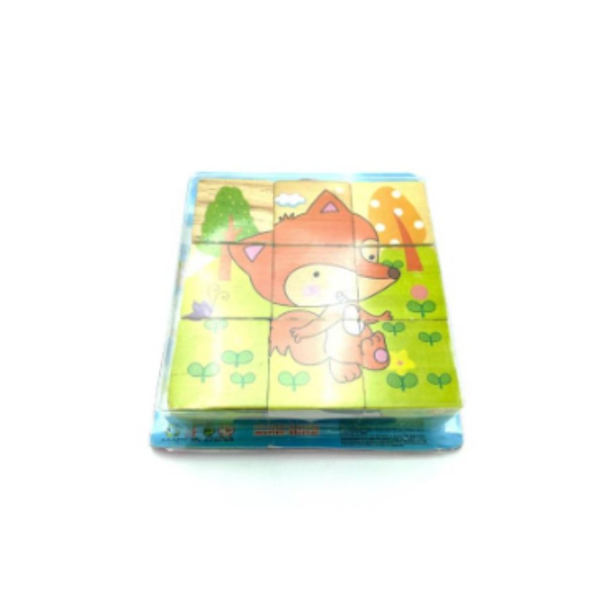 OEM - Puzzle Cubo Juguete Madera