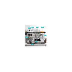 GENERICO - Seca Platos Escurridor De Loza 85 Cm 2 Niveles.